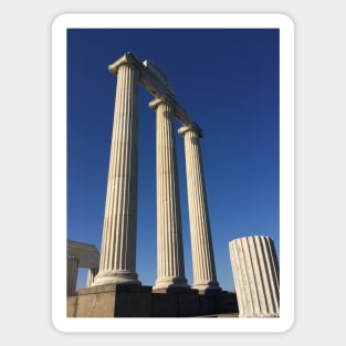 Greek Columns on campus at SUNY Buffalo Sticker